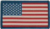LA Police Gear Woven Vintage Full Color Flag Patch  WVFCFLAG 840041787269 Thumbnail Image