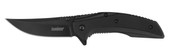 Kershaw Outright Black Trailing Point Folding Knife 8320BLK  8320BLK 087171061061 Thumbnail Image