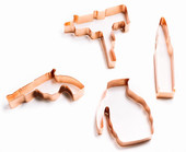 Caliber Gourmet UZI, Grenade, Bullet, Revolver Caliber Cookie Cutters  CBG-1042 024718513058 Thumbnail Image