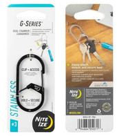 Nite Ize G-Series #3 Dual Chamber Carabiner  GS3  Thumbnail Image