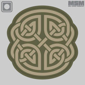 Mil-Spec Monkey Celtic Knot Shield 1 Patch  00258-CELTICKNOT  Thumbnail Image