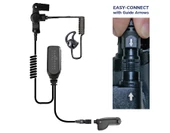 Earphone Connection Hawk Black Diamond Tactical Easy Connect Lapel Microphone  HAWK-EC-MIC  Thumbnail Image