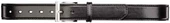 5.11 Tactical 1.5 Black Casual Leather Belt extended buckled view Thumbnail Image