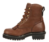 Georgia Boot Big Kid's Logger 5" Brown Waterproof Boot  GB00019  Thumbnail Image