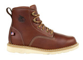 Georgia Boot USA Wedge 6" Brown Steel Toe Work Boot  GB00357  Thumbnail Image