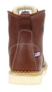 Georgia Boot USA Wedge 6" Brown Steel Toe Work Boot  GB00357  Thumbnail Image