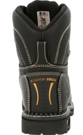 Georgia Boot AMP LT Logger 7" Black Women's Low Heel Boot  GB00484  Thumbnail Image