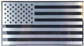LA Police Gear Aluminum Flag Sticker  ALUMINUMFLAG-XL 840041799460 Thumbnail Image