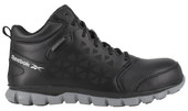 Reebok Men's Black and Grey Sublite Cushion Waterproof Mid-Cut Work Shoe RB4144  RB4144  Thumbnail Image