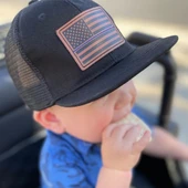 LA Police Gear Toddler TBL Flag Hat  TODDLERFLAGHAT-TBL  Thumbnail Image