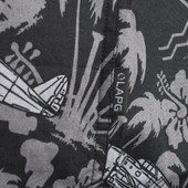 LA Police Gear Plane Tactical Tiki™ Short Sleeve Button Up Shirt  SSBU-PLANE  Thumbnail Image