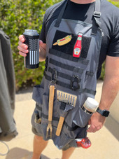 LA Police Gear Tactical BBQ Apron & Tool Kit  BBQ-KIT 840277207531 Thumbnail Image