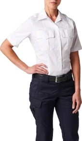 5.11 Tactical Women's NYPD Stryke Twill Short Sleeve Uniform Shirt  61334  Thumbnail Image