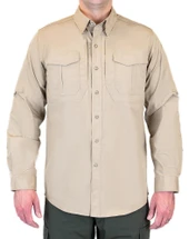 LA Police Gear Men's Long Sleeve Battle Rattle Stretch Field Shirt  LSBRFS  Thumbnail Image