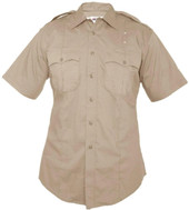 Elbeco Men's LASD Class B RipStop Tan Short Sleeve Uniform Shirt  4574RS  Thumbnail Image
