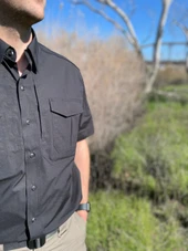 LA Police Gear Men's Short Sleeve Battle Rattle Stretch Field Shirt  SSBRFS  Thumbnail Image