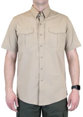 LA Police Gear Men's Short Sleeve Battle Rattle Stretch Field Shirt  SSBRFS  Thumbnail Image