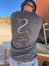 LA Police Gear Don't Tread On Me Blackout T-Shirt  DTOMBO  Thumbnail Image