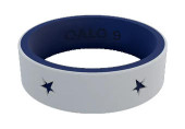 QALO Folds of Honor Women's Grey/Blue Stars Forever Strata Ring  QS9-FFHFGB  Thumbnail Image