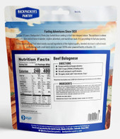 Backpacker's Pantry Beef Bolognese - 2 Servings  102416 048143024163 Thumbnail Image