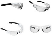 Mechanix Wear Vision Type-N Safety Eyewear - Clear Frame - Clear Lens  VNS-10AA 781513663677 Thumbnail Image