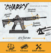 Goat Guns Mini AR Model - Black  AR-BLACK  Thumbnail Image