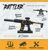 Goat Guns Mini Sig MCX Model - Black  MCX-BLACK  Thumbnail Image