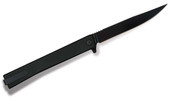 Ocaso Solstice Flipper Folding Knife With Black Straight Blade And Titanium Handle  10CTB 850042713037 Thumbnail Image