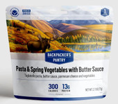 Backpacker's Pantry Pasta & Spring Vegetables w/ Butter Sauce - 1 Serving  101354  Thumbnail Image