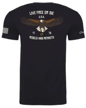 LA Police Gear Live Free Or Die  T-Shirt  LIVEFREEDIE  Thumbnail Image