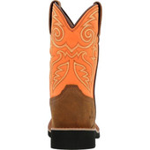 Rocky RKW0463C Kid's 9" Brown and Orange Western Boot  RKW0463C  Thumbnail Image
