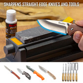 Smith's 6" Three Stone Sharpening System  51444 027925514443 Thumbnail Image