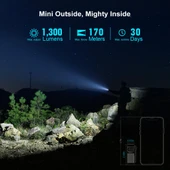 Olight Baton 4 Powerful EDC Flashlight 1300 Lumens Basic Edition  BATON4  Thumbnail Image