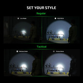 Olight Warrior X 4 Rechargeable Tactical Flashlight With Holster  WARRIORX4  Thumbnail Image