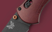 Benchmade 581BK-04 Redstone Barrage Drop Point Folding Knife  581BK-04 610953213374 Thumbnail Image