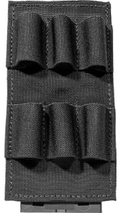 Tactical Tailor Black Vertical 6 Round Shotgun Shell Panel