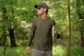 LAPG Men's Terrain Sun Hooded Long Sleeve Shirt Thumbnail Image