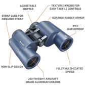 Bushnell 10x42 H2O Waterproof Porro Prism Binocular  134211R 029757007681 Thumbnail Image