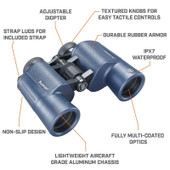 Bushnell 12x42 H2O Waterproof Porro Prism Binocular  134212R 029757007711 Thumbnail Image