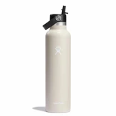 Hydro Flask 24 oz Standard Mouth with Flex Straw Cap - Oat  HDF-DTC-S24FS114 810096851253 Thumbnail Image