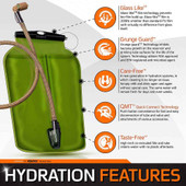 Source Razor 3L Low Profile Armor Mounted Hydration System  RAZOR  Thumbnail Image