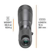 Bushnell 20-60x65 Trophy Xtreme Black Spotting Scope  887520B 029757007766 Thumbnail Image