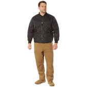 Rothco Diamond Quilted Nylon Flight Jacket - LA Police Gear