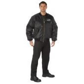Rothco Thin Blue Line Flag MA-1 Flight Jacket - LA Police Gear