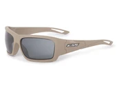 ESS Credence Sunglasses, ESS-EE9015, beige sports sunglasses with dark tinted lenses and side branding. Thumbnail Image
