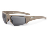 ESS Crowbar Tactical Sunglasses ESS-EE9019, beige military-style sunglasses with dark tinted lenses and wraparound design for tactical and outdoor activities. Thumbnail Image