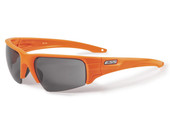 ESS Crowbar Tactical Sunglasses ESS-EE9019, orange frame with dark tinted lenses, lightweight and wraparound design for outdoor tactical or sports use. Thumbnail Image