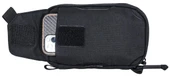 Kitanica Flip Admin Pouch 112-KN, black tactical pouch with multiple compartments, including a secure pocket for a smartphone or small electronics.