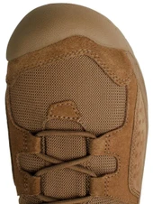 OTB Boots Incline Mid Waterproof Tactical Boot, close-up of the tan-colored, high-top tactical boot with durable synthetic and textile upper, reinforced toe cap, padded collar, and secure lace-up closure. Thumbnail Image
