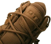 OTB Boots Incline Mid Waterproof Tactical Boot, close-up image showing brown rugged waterproof tactical boot with detailed laces and branding. Thumbnail Image